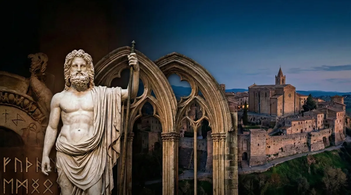 Cartel de «La pervivencia del mundo pagano en la historia europea»