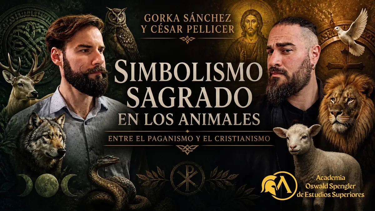 Cartel de «Simbolismo sagrado en los animales»