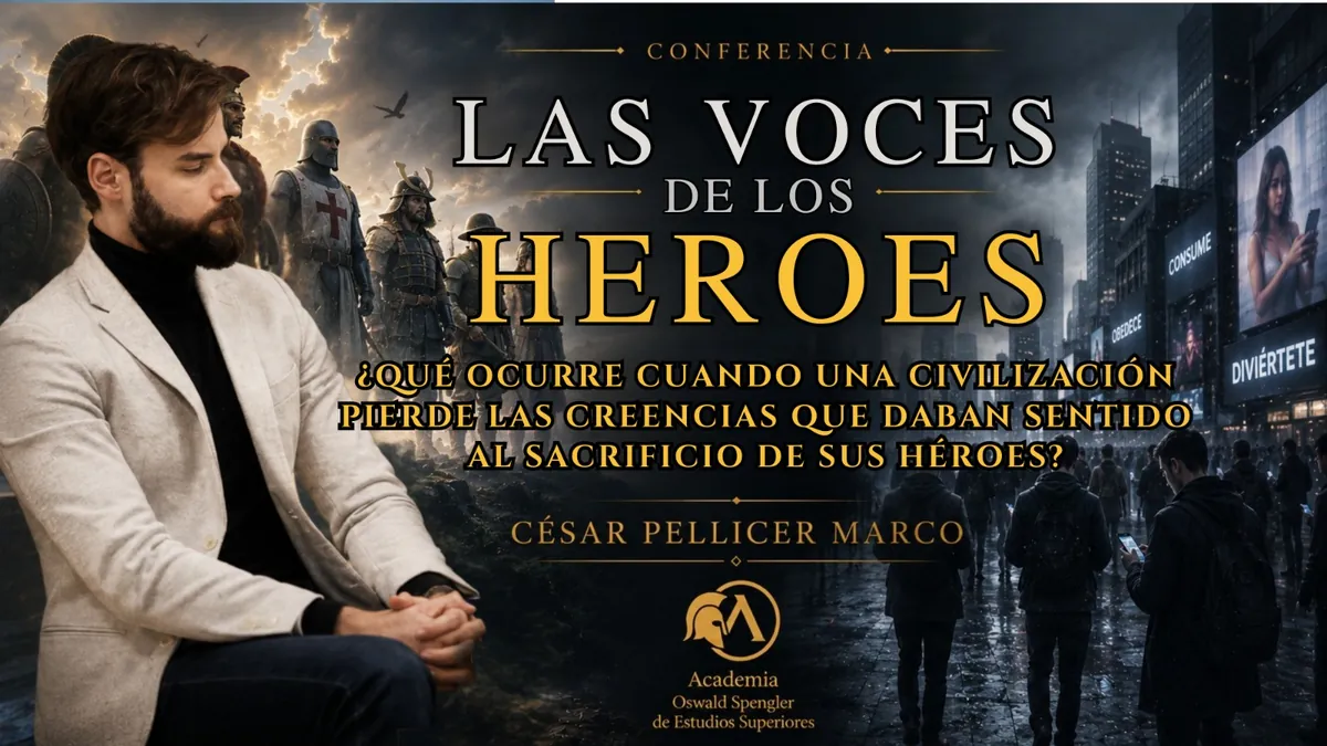 Cartel de «Las voces de los héroes»